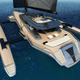 Illustration for article titled The Worlds Largest Sailing Trimaran Has A Garage For Your McLaren